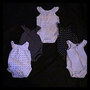 5 Onesie tank tops